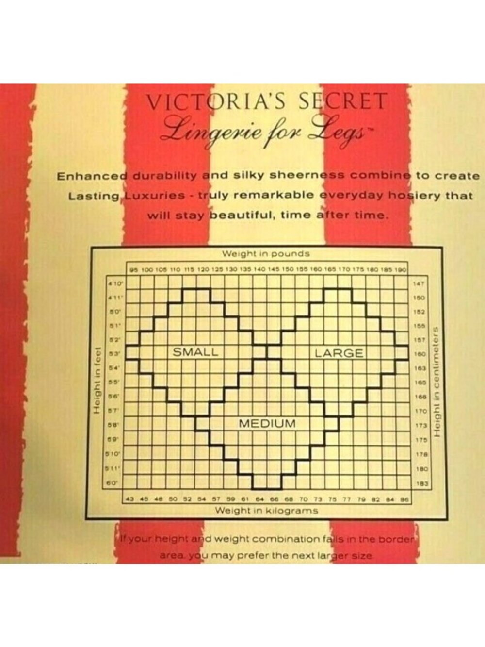 VTG Victoria's Secret Lasting Luxuries Sheer to Waist Pantyhose Jet Black Small - Picture 3 of 4